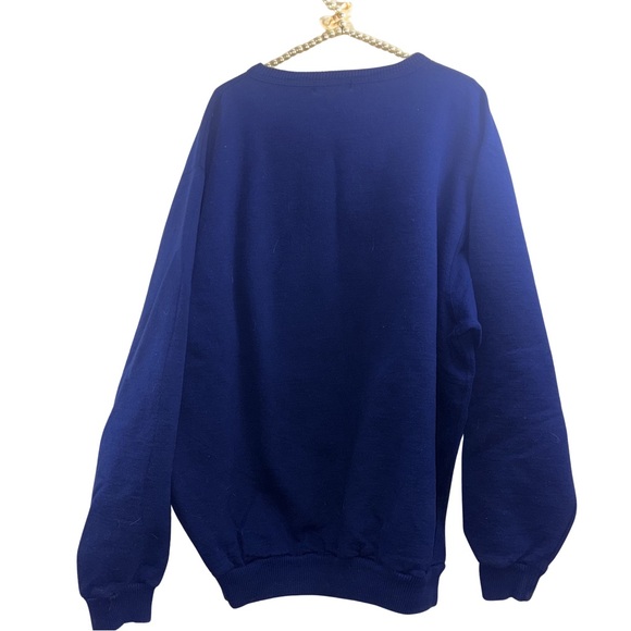 90’s Vintage McGuire's Resort Golf Crewneck Sweatshirt - Royal Blue - Picture 4 of 4